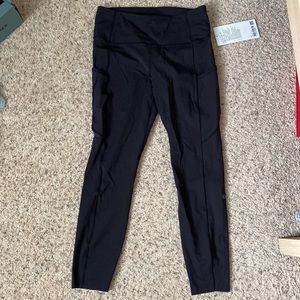 Lululemon Fast and Free HR Tight 25” Brushed Nulux
